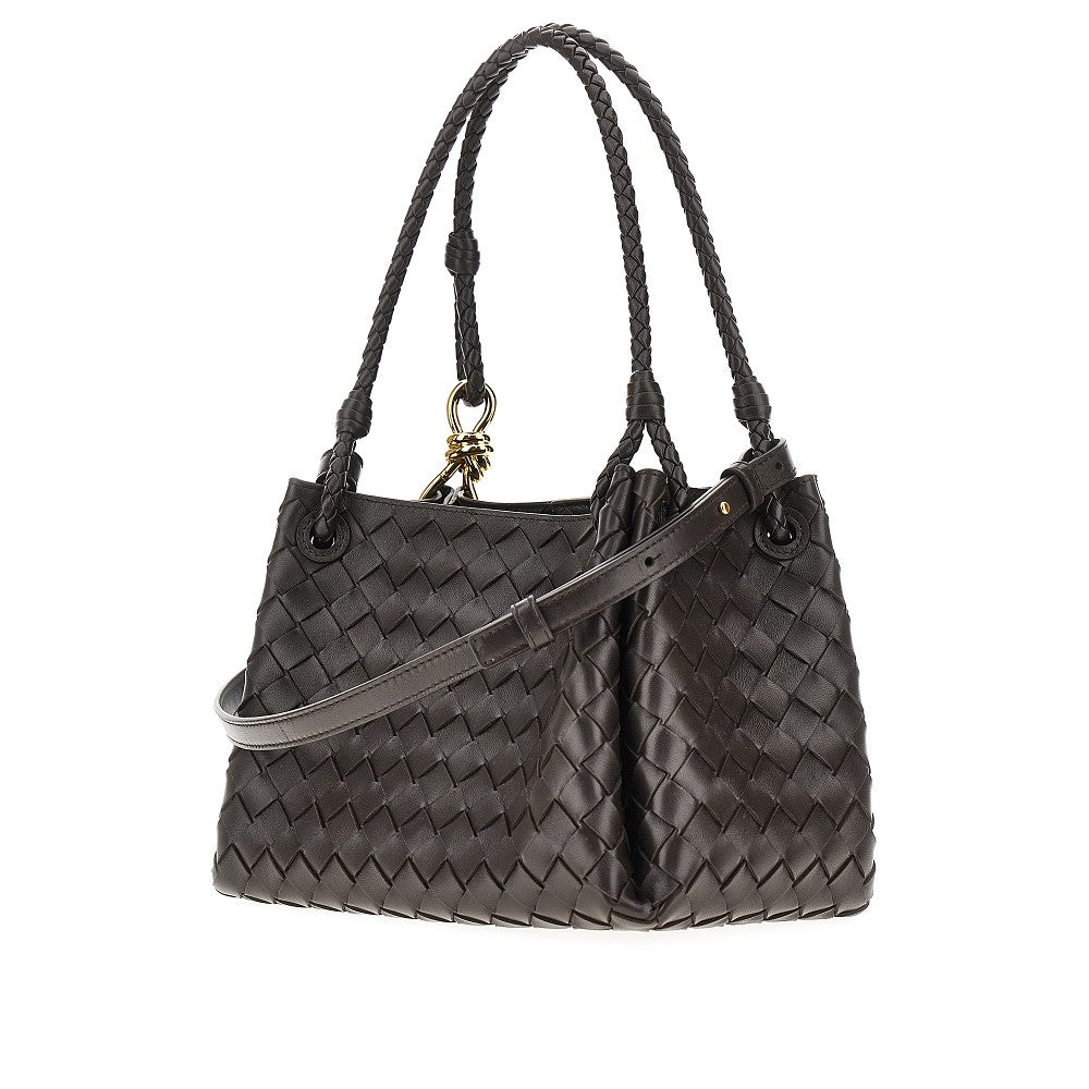 Bottega Veneta Intrecciato leather medium 'Parachute' bag