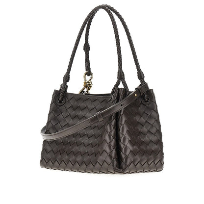Bottega Veneta Intrecciato leather medium 'Parachute' bag