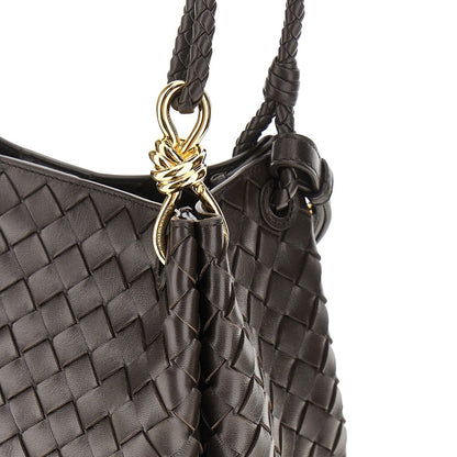 Bottega Veneta Intrecciato leather medium 'Parachute' bag