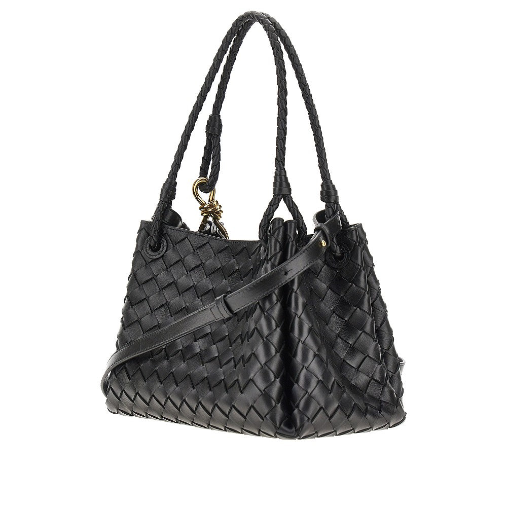 Bottega Veneta Intrecciato leather medium 'Parachute' bag
