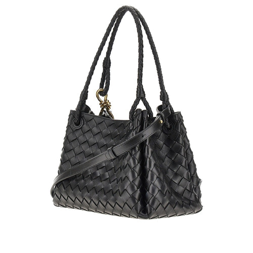 Bottega Veneta Intrecciato leather medium 'Parachute' bag
