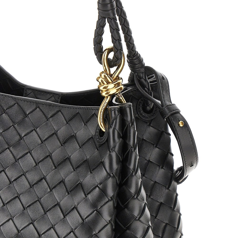 Bottega Veneta Intrecciato leather medium 'Parachute' bag