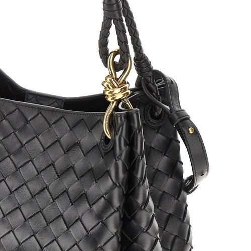 Bottega Veneta Intrecciato leather medium 'Parachute' bag