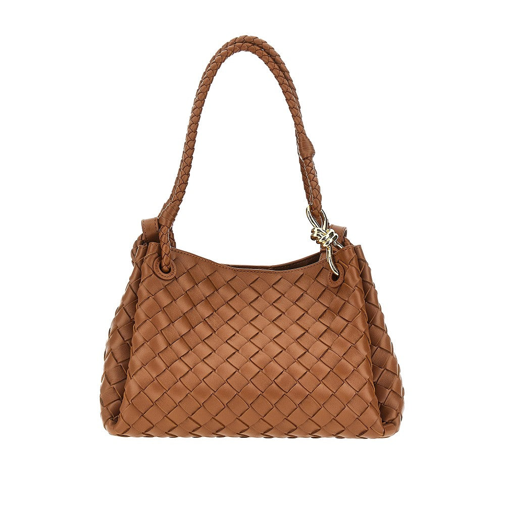BOTTEGA VENETA Intrecciato leather medium 'Parachute' bag