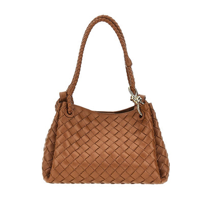 BOTTEGA VENETA Intrecciato leather medium 'Parachute' bag