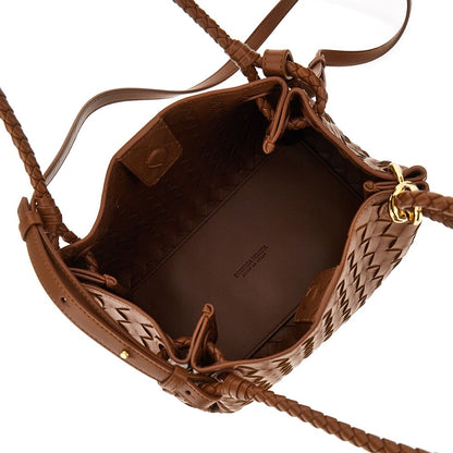 BOTTEGA VENETA Intrecciato leather medium 'Parachute' bag