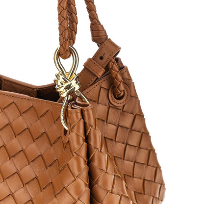 BOTTEGA VENETA Intrecciato leather medium 'Parachute' bag