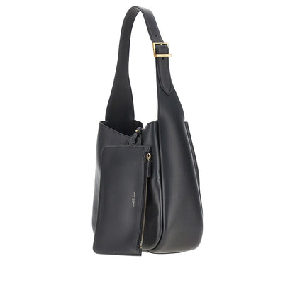 Saint Laurent Small 'Le 5 à 7' grained leather bag