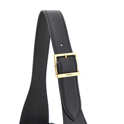 SAINT LAURENT Large 'Le 5 à 7' grained leather bag