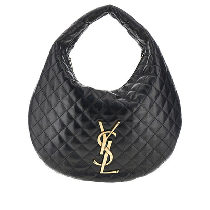 SAINT LAURENT Icare' quilted nappa leather hobo bag