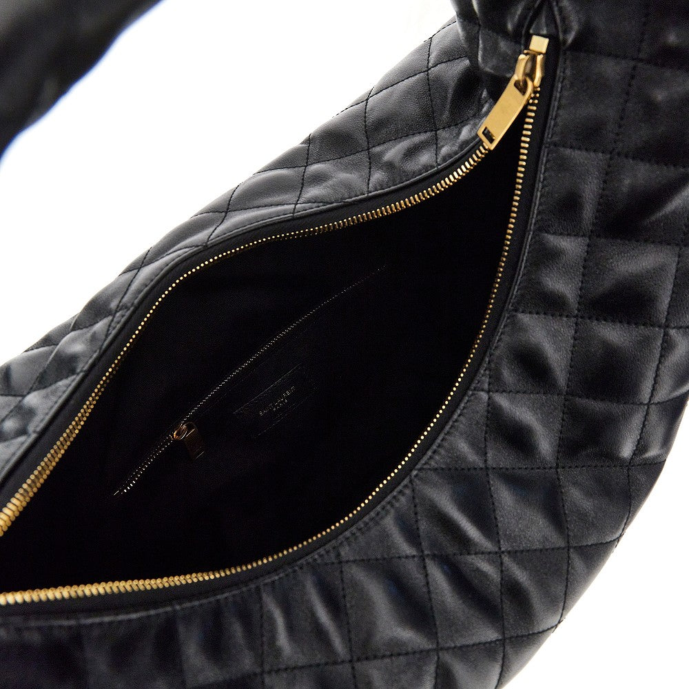 SAINT LAURENT Icare' quilted nappa leather hobo bag