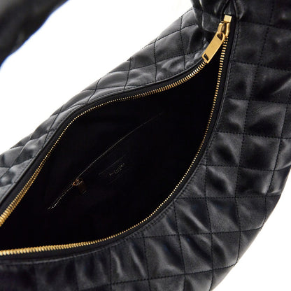 SAINT LAURENT Icare' quilted nappa leather hobo bag