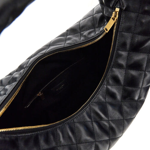 SAINT LAURENT Icare' quilted nappa leather hobo bag