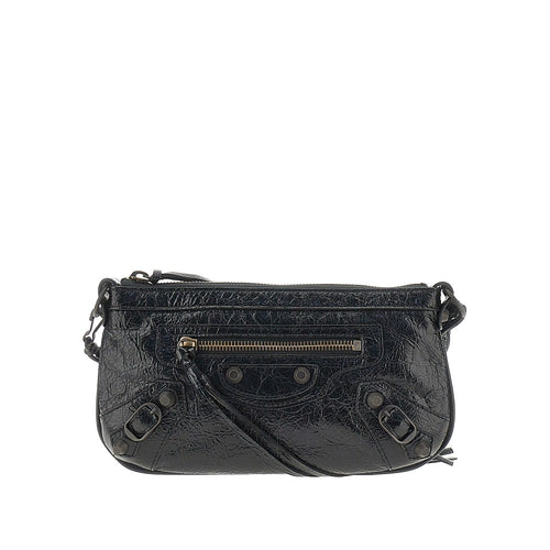 BALENCIAGA Le City' Arena leather pouch