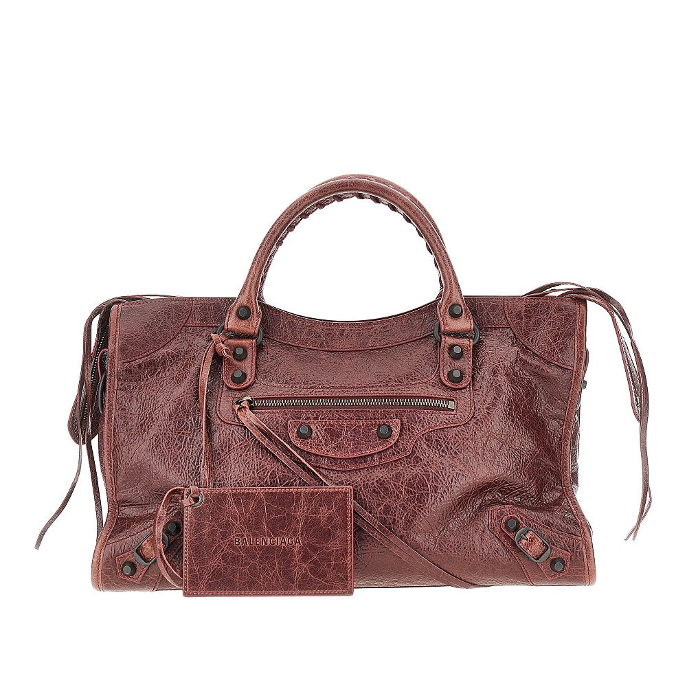 BALENCIAGA Arena leather medium 'Le City' bag