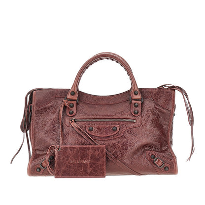 BALENCIAGA Arena leather medium 'Le City' bag