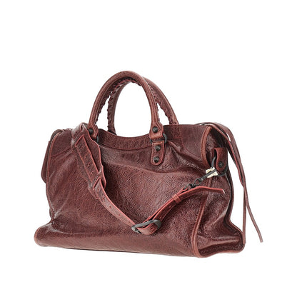 BALENCIAGA Arena leather medium 'Le City' bag