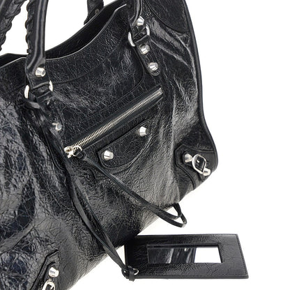 BALENCIAGA Arena leather medium 'Le City' bag