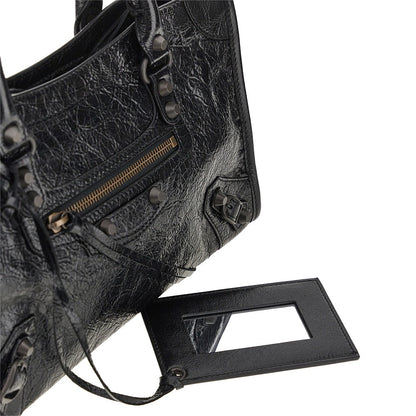 BALENCIAGA Arena leather small 'Le City' bag