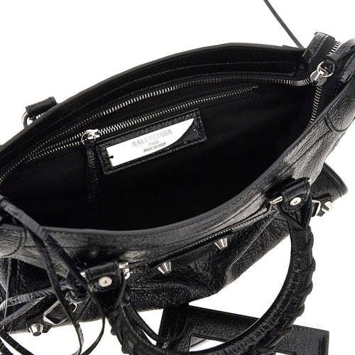 BALENCIAGA Arena leather small 'Le City' bag