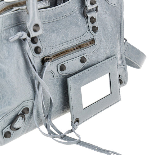 BALENCIAGA Arena leather small 'Le City' bag