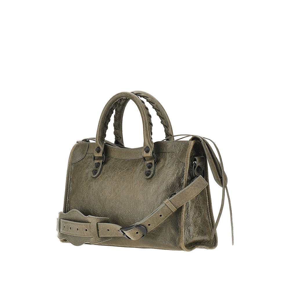 BALENCIAGA Arena leather small 'Le City' bag