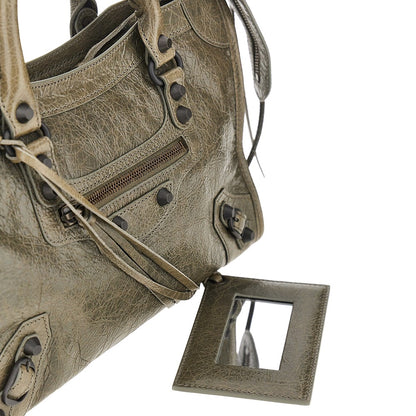 BALENCIAGA Arena leather small 'Le City' bag