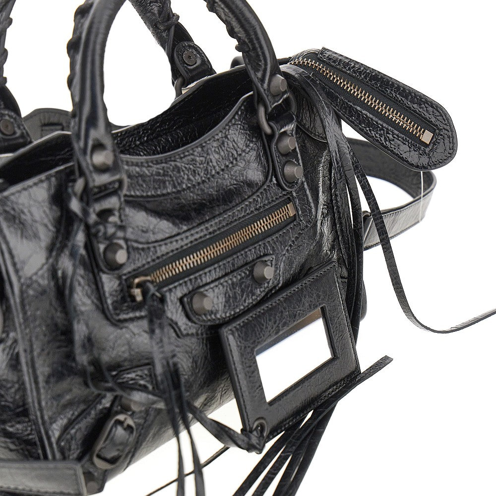 BALENCIAGA Arena leather 'Le City' mini bag
