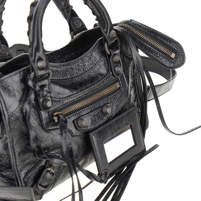 BALENCIAGA Arena leather 'Le City' mini bag