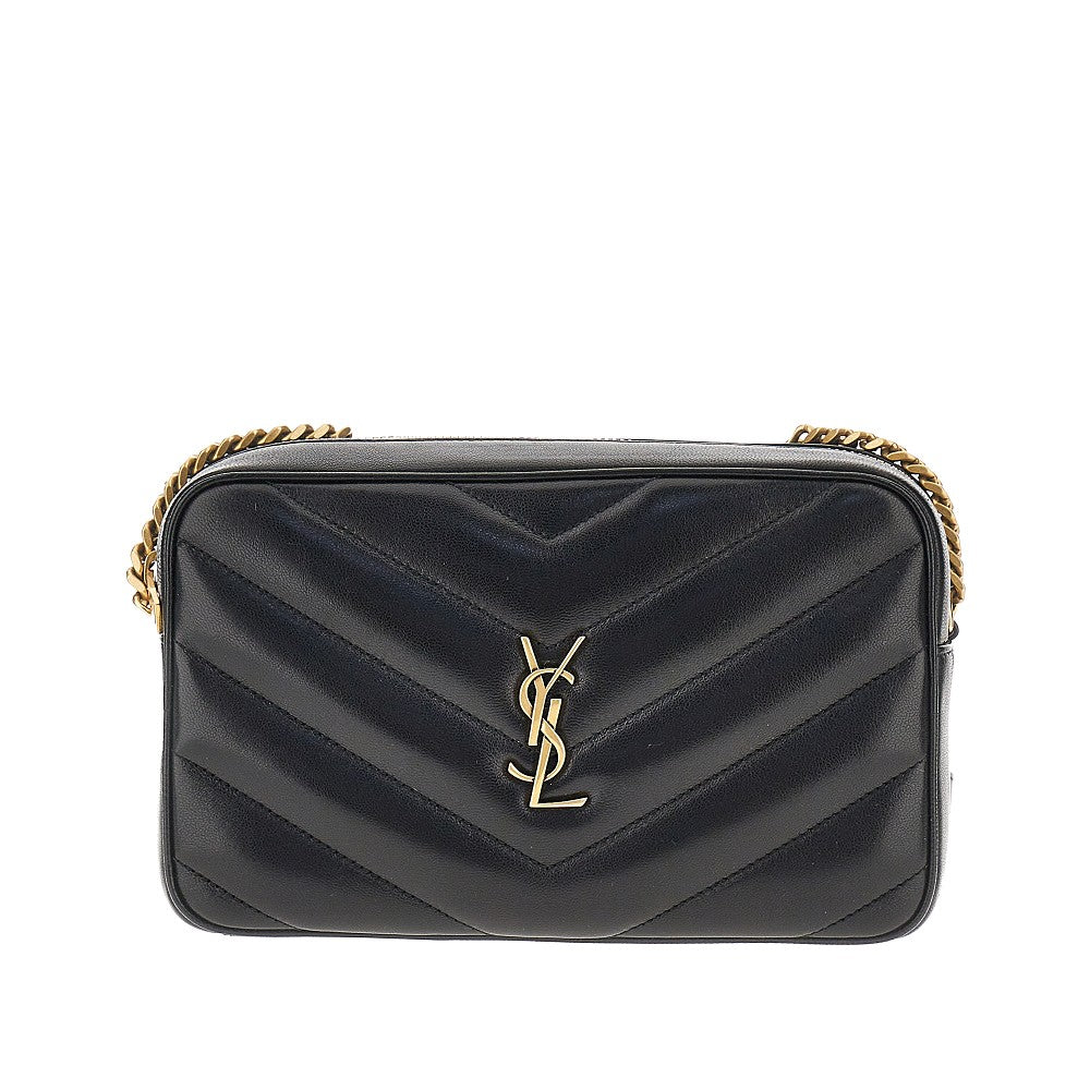 Saint Laurent 'Loulou' matelassé nappa leather camera bag
