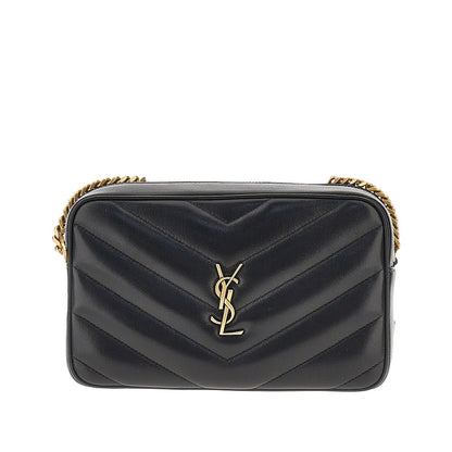 Saint Laurent 'Loulou' matelassé nappa leather camera bag