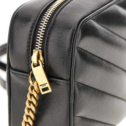 Saint Laurent 'Loulou' matelassé nappa leather camera bag
