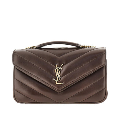 Saint Laurent Quilted nappa leather medium 'Loulou' bag