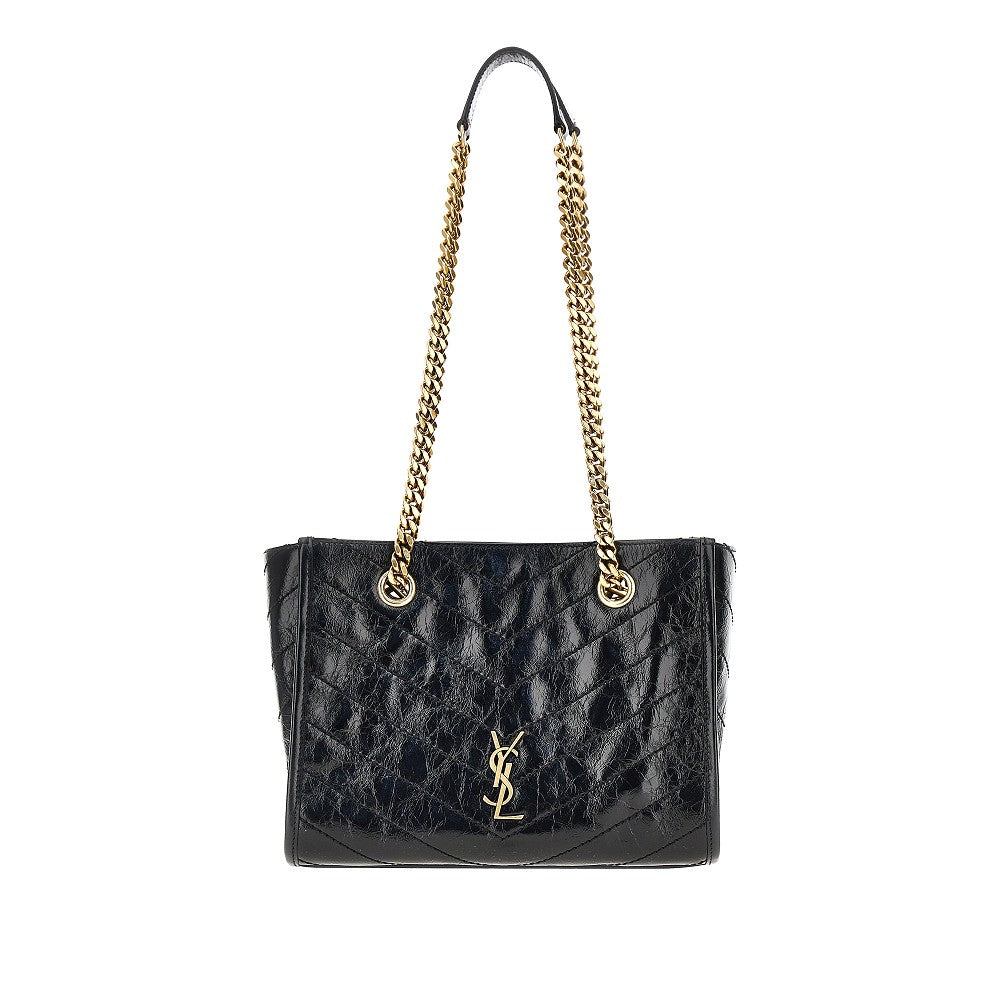 Saint Laurent Vintage leather small 'Niki' shopping bag