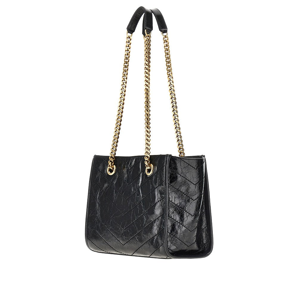 Saint Laurent Vintage leather small 'Niki' shopping bag