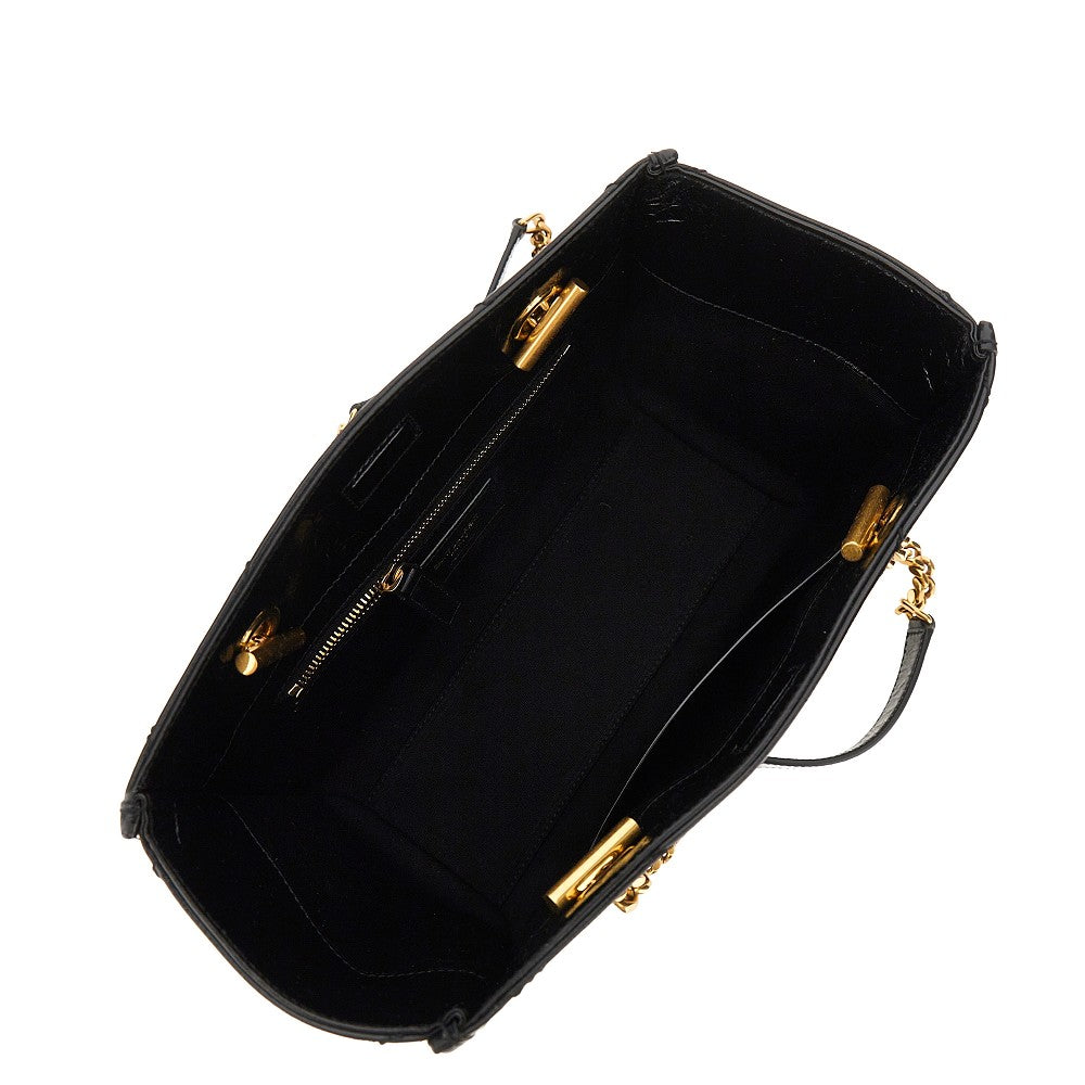 Saint Laurent Vintage leather small 'Niki' shopping bag
