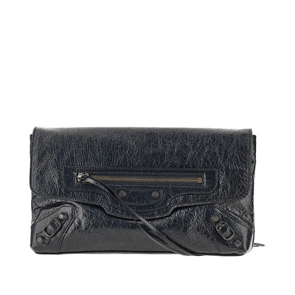 BALENCIAGA Arena leather 'Le City' clutch