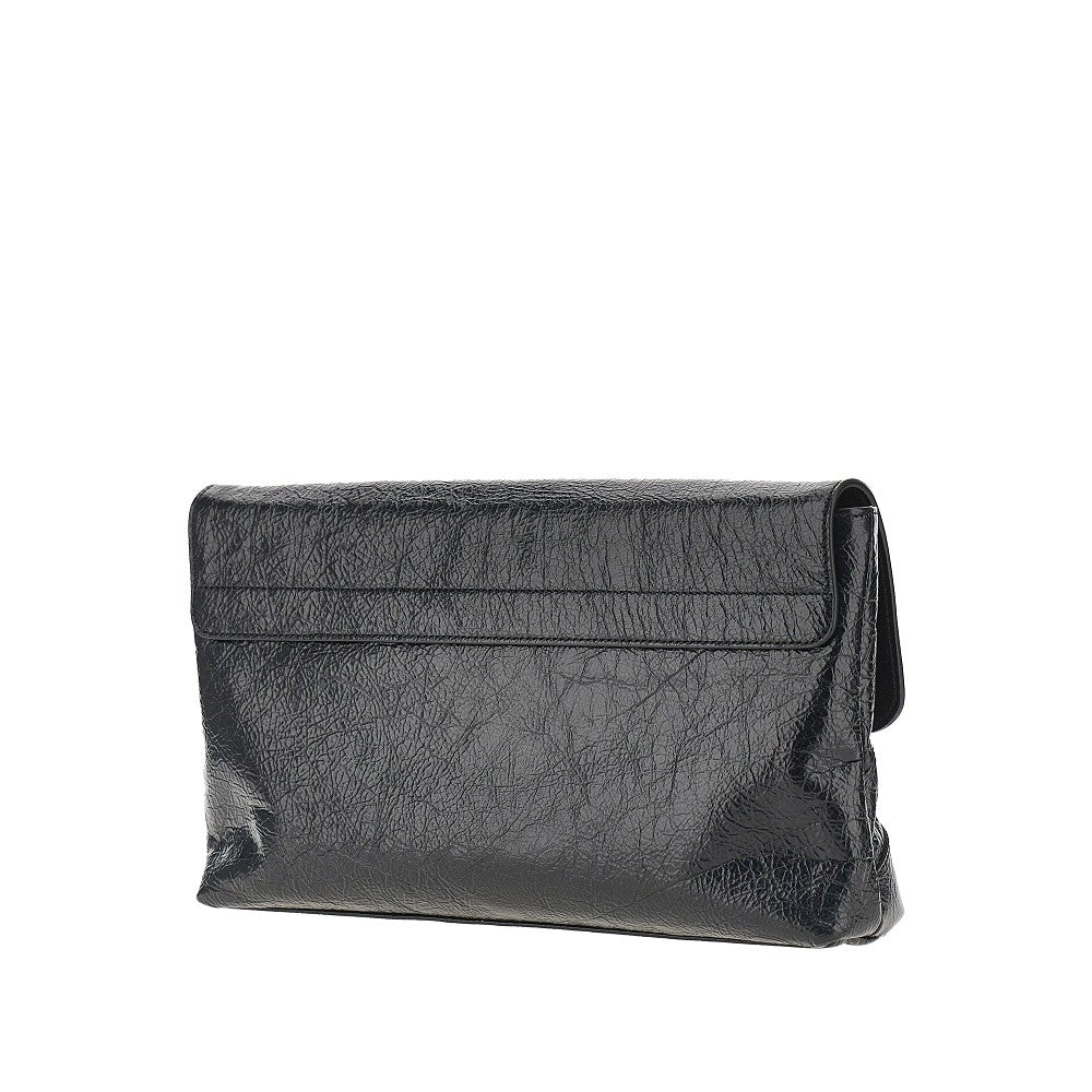 BALENCIAGA Arena leather 'Le City' clutch