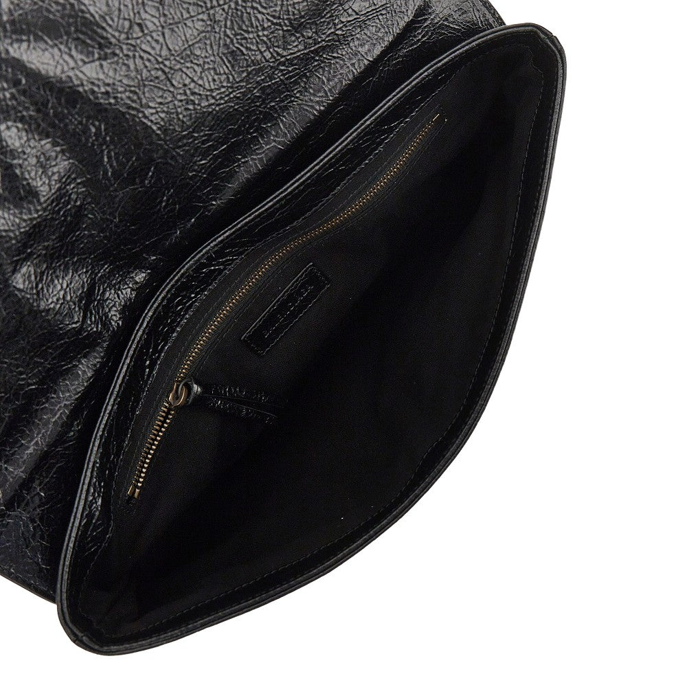 BALENCIAGA Arena leather 'Le City' clutch
