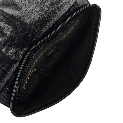 BALENCIAGA Arena leather 'Le City' clutch