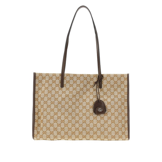 GUCCI Leather 'Gucci Londra' shopping bag