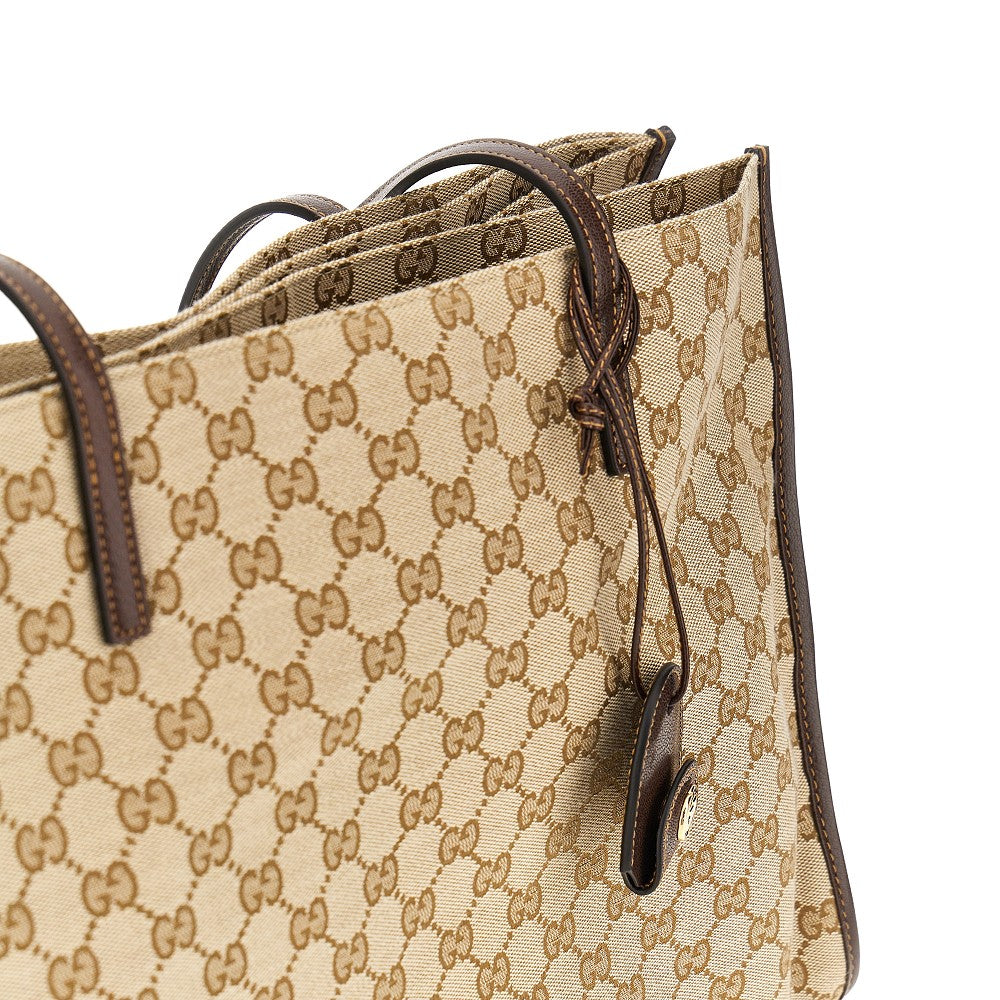 GUCCI Leather 'Gucci Londra' shopping bag
