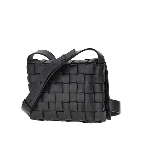 BOTTEGA VENETA Intrecciato leather 'Orto' messenger bag