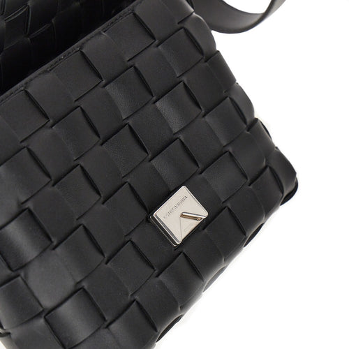 BOTTEGA VENETA Intrecciato leather 'Orto' messenger bag