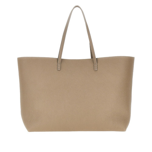 FENDI Medium 'Roll' grained leather Shopping Bag
