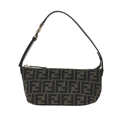 FENDI FF jacquard fabric small 'Vanity' bag