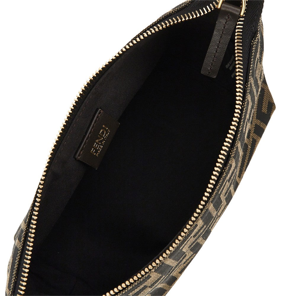 FENDI FF jacquard fabric small 'Vanity' bag