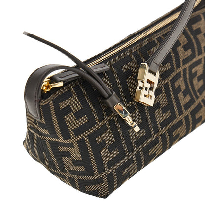 FENDI FF jacquard fabric small 'Vanity' bag