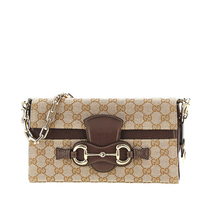 Gucci Medium 'Horsebit Ristretto' shoulder bag