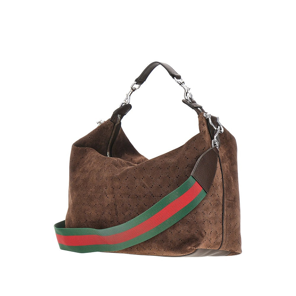 Gucci Openworked suede medium 'Brera' bag